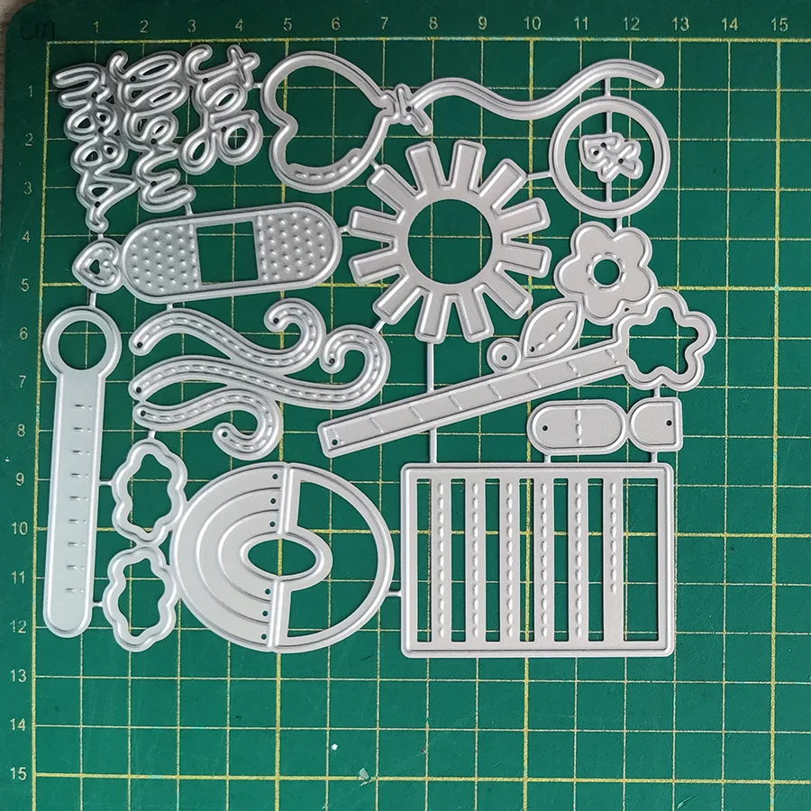 Healing small objects Metal Cutting Dies diy Scrapbooking Photo Album Decorative Embossing PaperCard Crafts Die