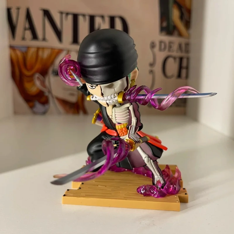 One Piece Mightyjayy Ghost Island Battle Series Semi-Dissection 7 Generations Blind Box Trendy Anime Peripheral Figures Model