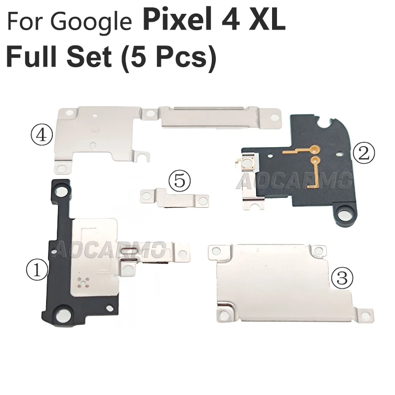 Aocarmo For Google Pixel 4 XL 4XL Motherboard Cover Holder Bracket Metal Sheets WIFI Signal Antenna Replacement Parts