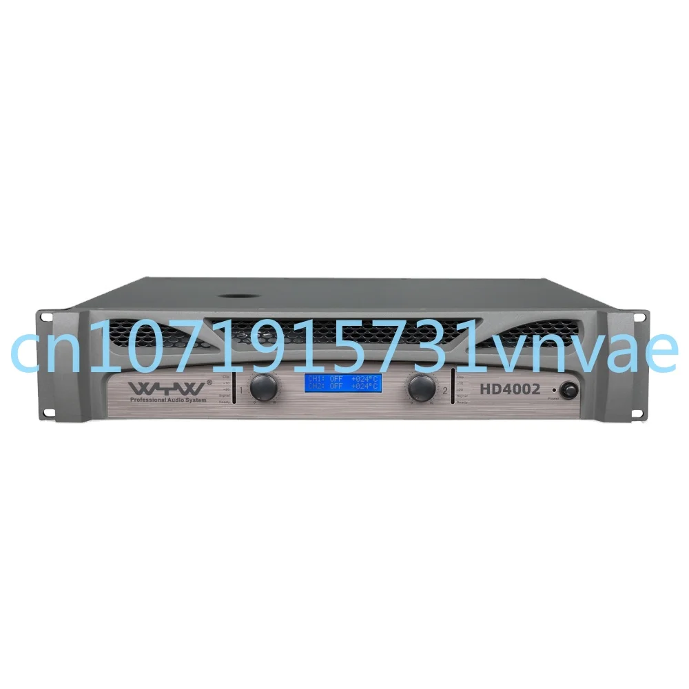 HD4002-CLASS H LED Display High Professional Audio Power Amplifier