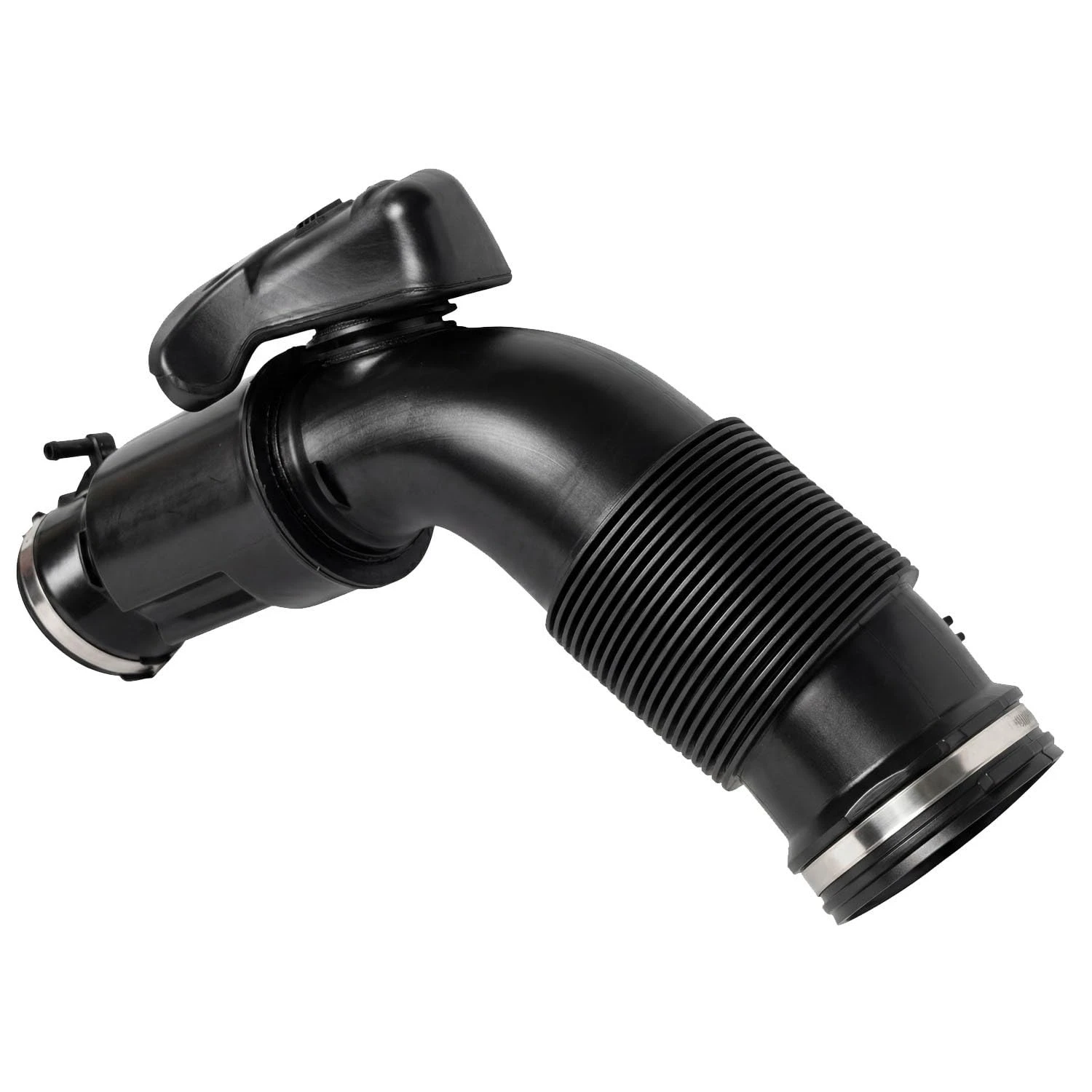 Engine Air Clean Intake Tube Hose with Clamps Direct Replacement Compatible with Audi Q7 2011-2015 3.0L Replace OEM# 06E129629R