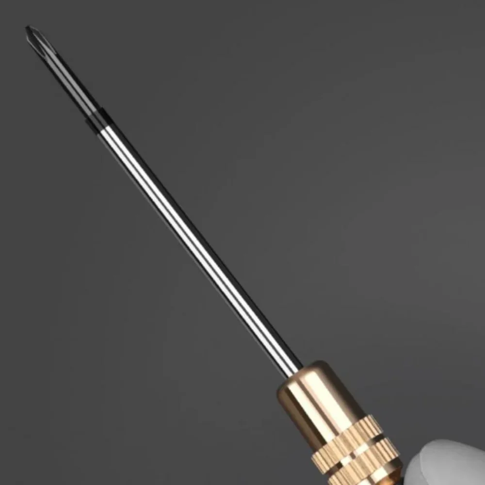 2mm Precision Mini Screwdriver Anti-static 360° Rotatable Phone Tablet Repairing Tools Set Slotted Phillips Thin Screwdriver