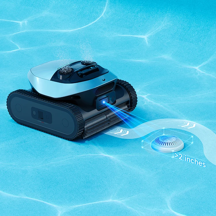 

2026 Pool Cleaner Z1 Pro Wall&waterline Climbing Robot Dual Brushless Motor Smart Cordless Robotic For Commercial/Private Pool