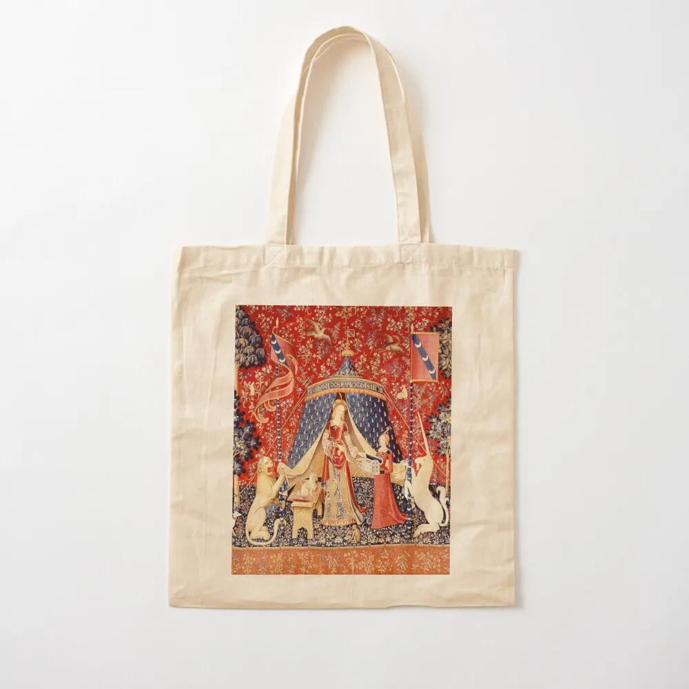 The Lady and the Unicorn: La Dame à la licorne - حقيبة حمل من نسيج وحيد القرن في العصور الوسطى