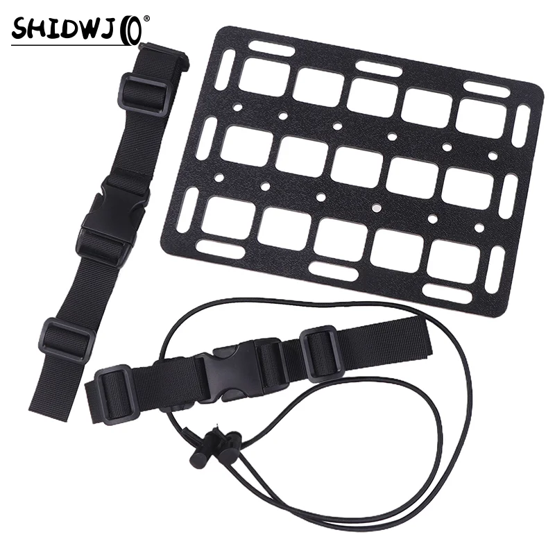 트렁크 보관을위한 오토바이 몰리 패널 방수 전술 범용 사이드 박스 주최자 모듈 형 보관