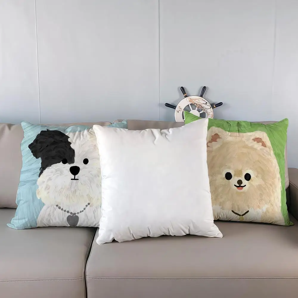 

Kawaii dog Pillow Case Multi sized car seat cushions, luxurious home office, sofa decorative pillowcases