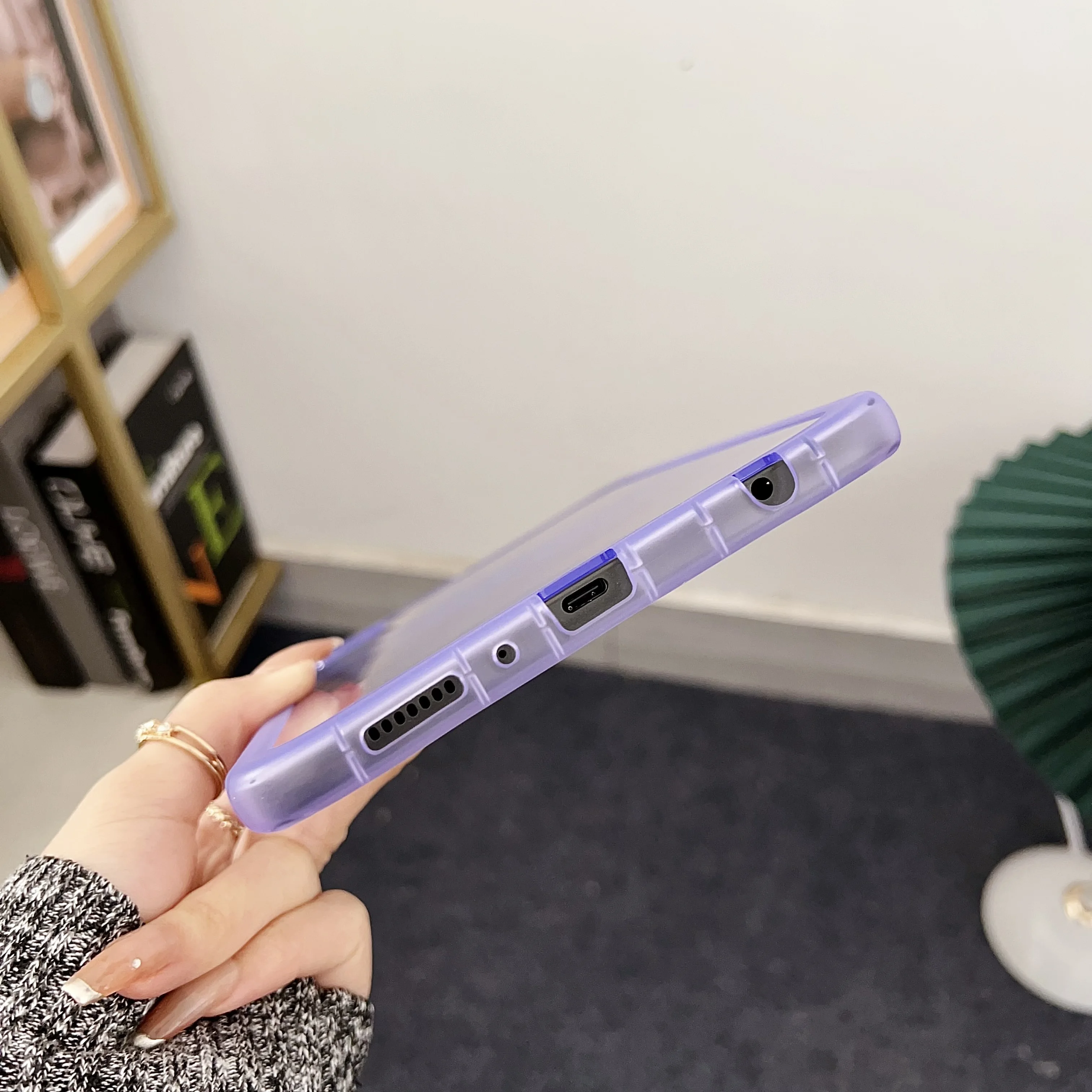 

Для Samsung Galaxy Tab A9+ S10 S9 FE S8 S7 plus 12,4 дюйма 11 дюймов S6 lite 10,4 дюйма A8 10,5 дюйма A9 A7lite 8,7 дюйма задняя крышка из ТПУ ярких цветов