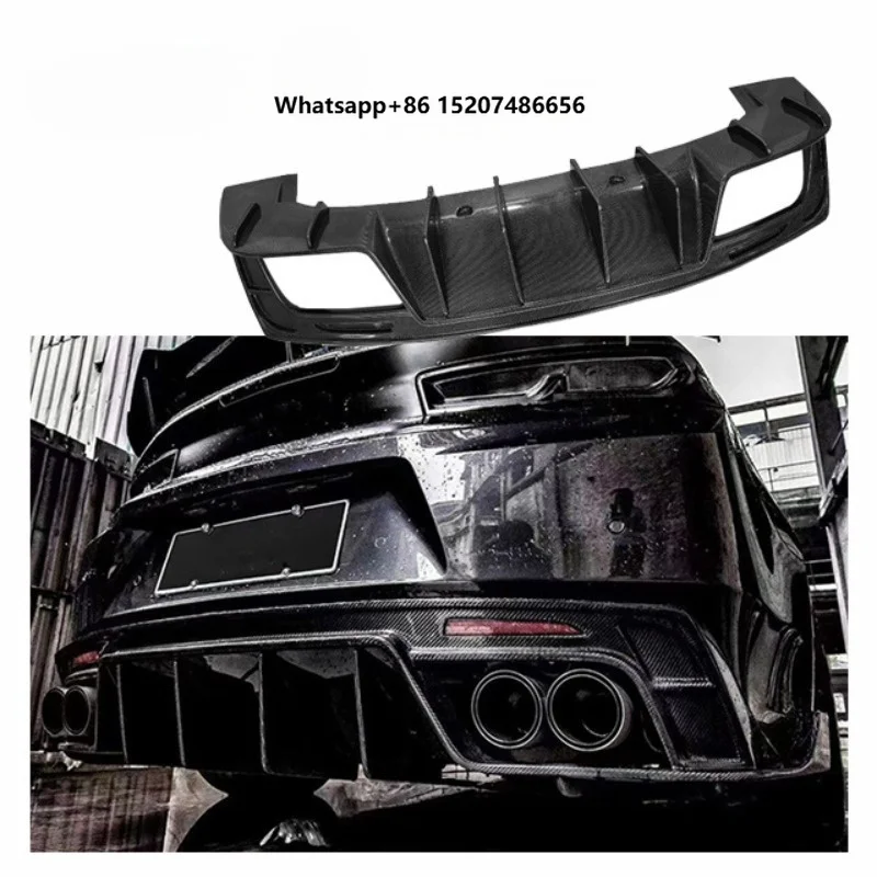 For 6th Upgrade ZL1 Style Carbon DIffuser Body Kit  ZL1 Carbon Fiber Rear Diffuser