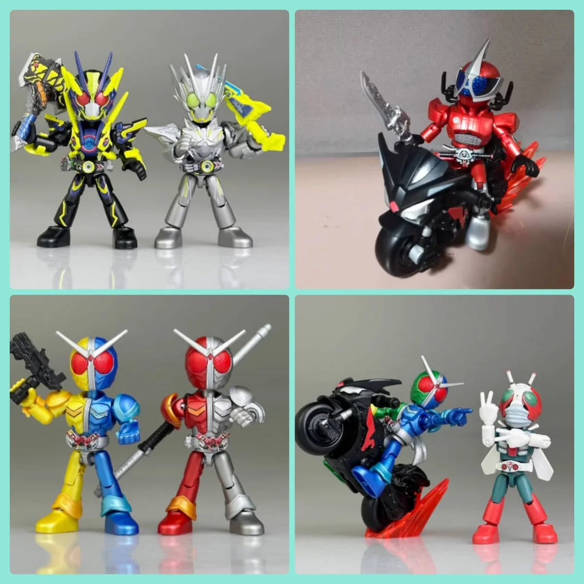 

Blokees Masked Rider Star Version Assembly Toy Blind Box Children'S Holiday Gift Table Decoration Trendy Collectible Item