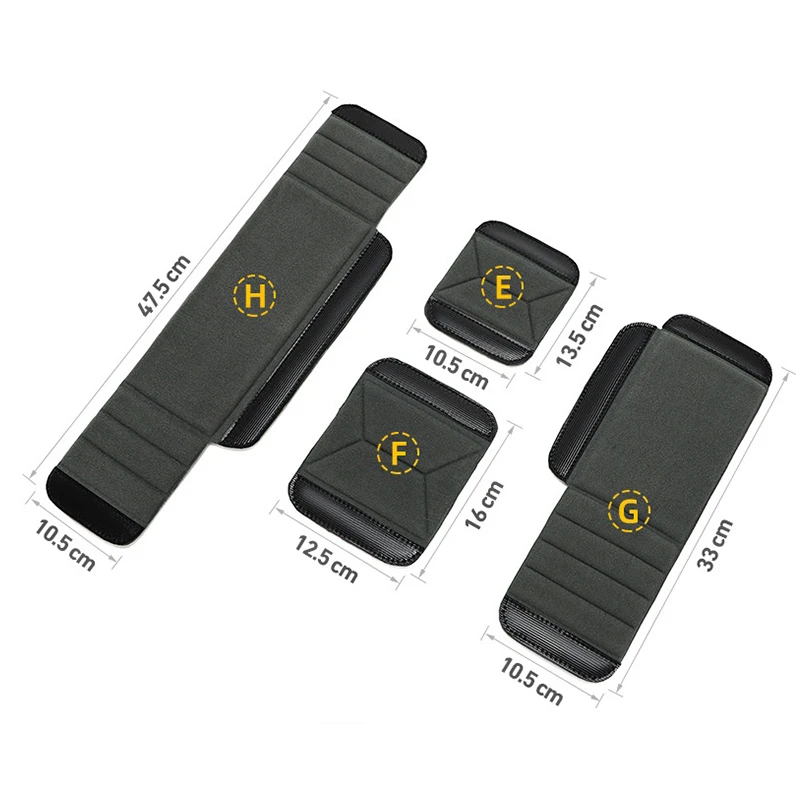 Compartments Replacement for DIY Camera, Portable Backpack Lenses Separator, Dividers Partition, Knapsack Bag