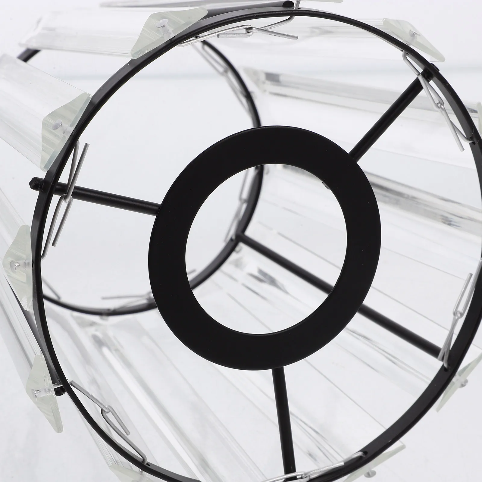 Glass Lamp Shade Replacement for Pendant Ceiling Wall Light Fixture Decorative Modern Retro Farmhouse Style E27 Socket Crystal