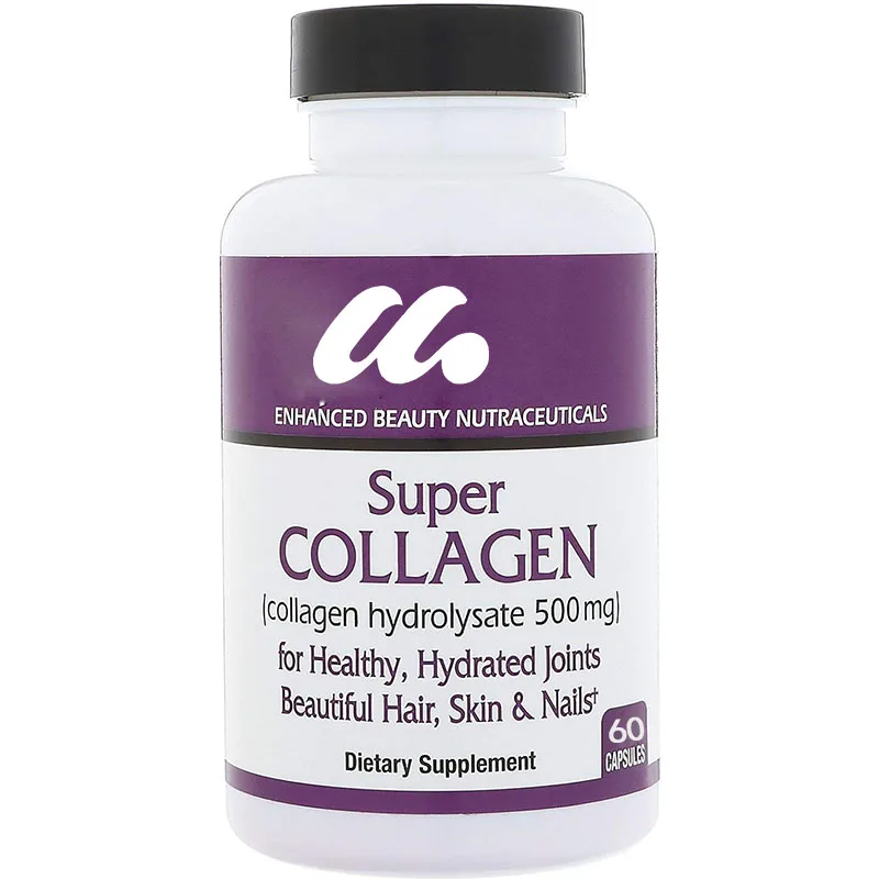 Super collagen capsules, suitable for beauty, healthy joints, hair, skin, and nails, various