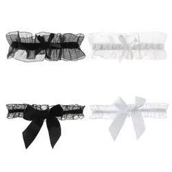 Sexy Leg Garters Belt Floral Bowknot Jartiyer Sexy Suspender Women Wedding Party Bridal Lingerie Cosplay Garter Lace