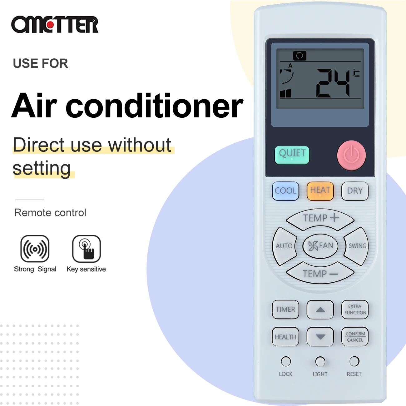 NEW Original Air Conditioner Remote Control For Haier YR-HD01 YL-HD02 YL-HD03 YL-HD04 YR-HD05 YR-HD06 0010401511J Cool and Heat