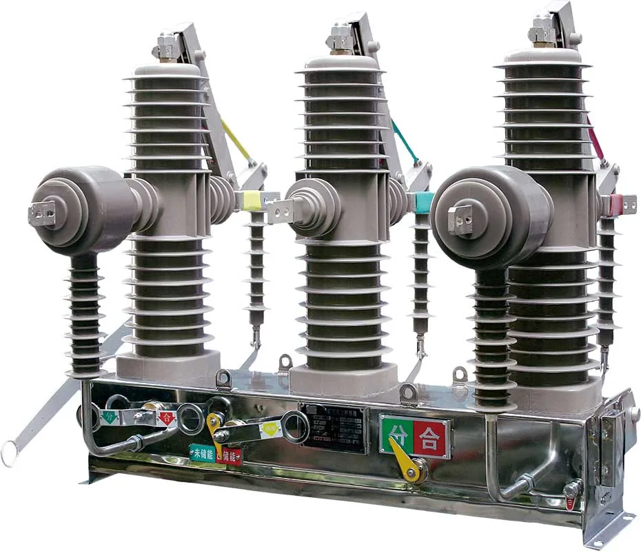 ZW32-24F/630A Outdoor High Voltage Vacuum Circuit Breaker 24KV Intelligent Controller PT Column Boundary Switch