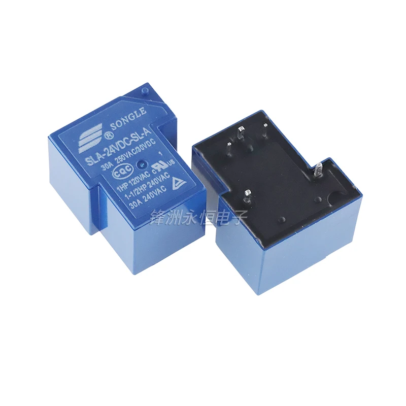 5Pcs Power relay SLA-05VDC-SL-A SLA-12VDC-SL-A SLA-24VDC-SL-A -C T90 30A 4PIN 5PIN 6PIN 5V 12V 24V 48V Time Relay