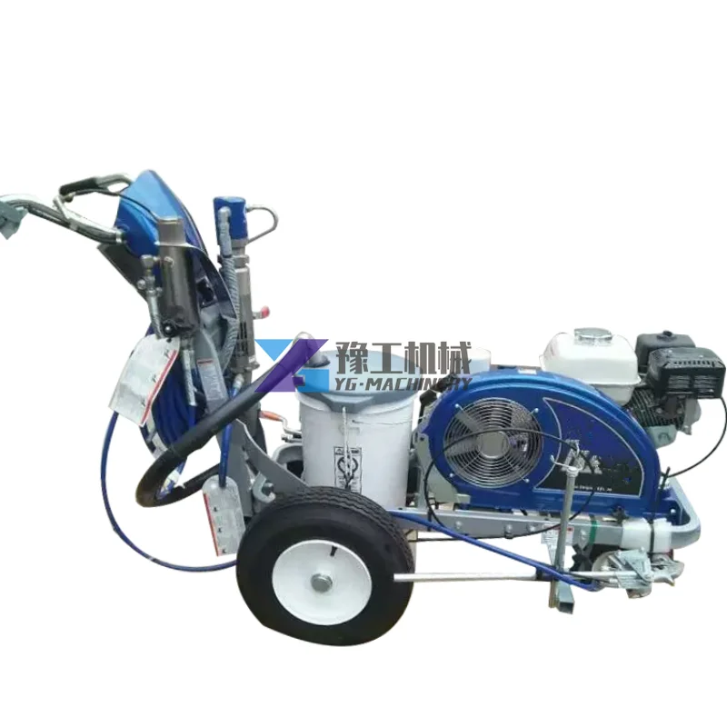 Self-propelled Thermoplastic Convex Vibrating Road Line Marking Machine Convex Painting Truck