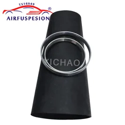Front Air Suspension Shock Rubber Sleeve+Crimping Rings For Mercedes Benz ML GL Glass W164 X164 1643206013 1643204313 1643204613