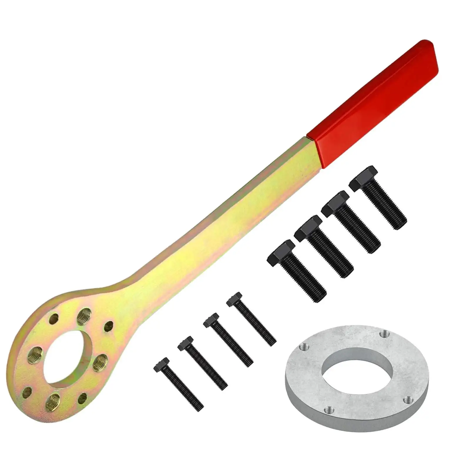 Crank Pulley Tool High Performance Car Accessories Replacement Reliable Screw Wrench Holder Kit for Subaru Impreza Forester