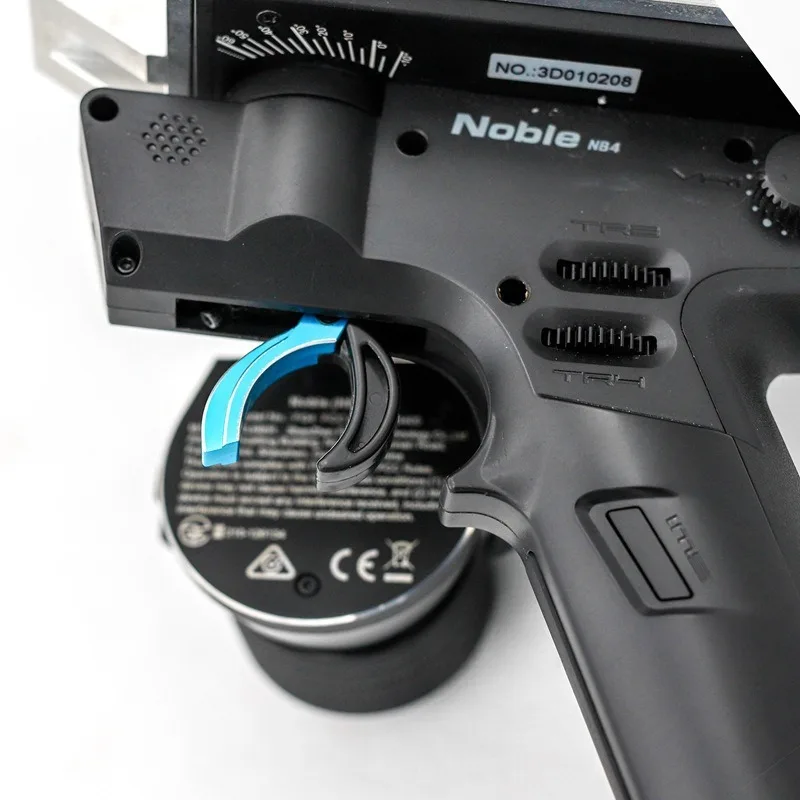 Noble NB4, NB4+ 및 NB4 PRO 리모컨용 CNC 알루미늄 합금 자동차 스로틀 트리거 및 브레이크 로드