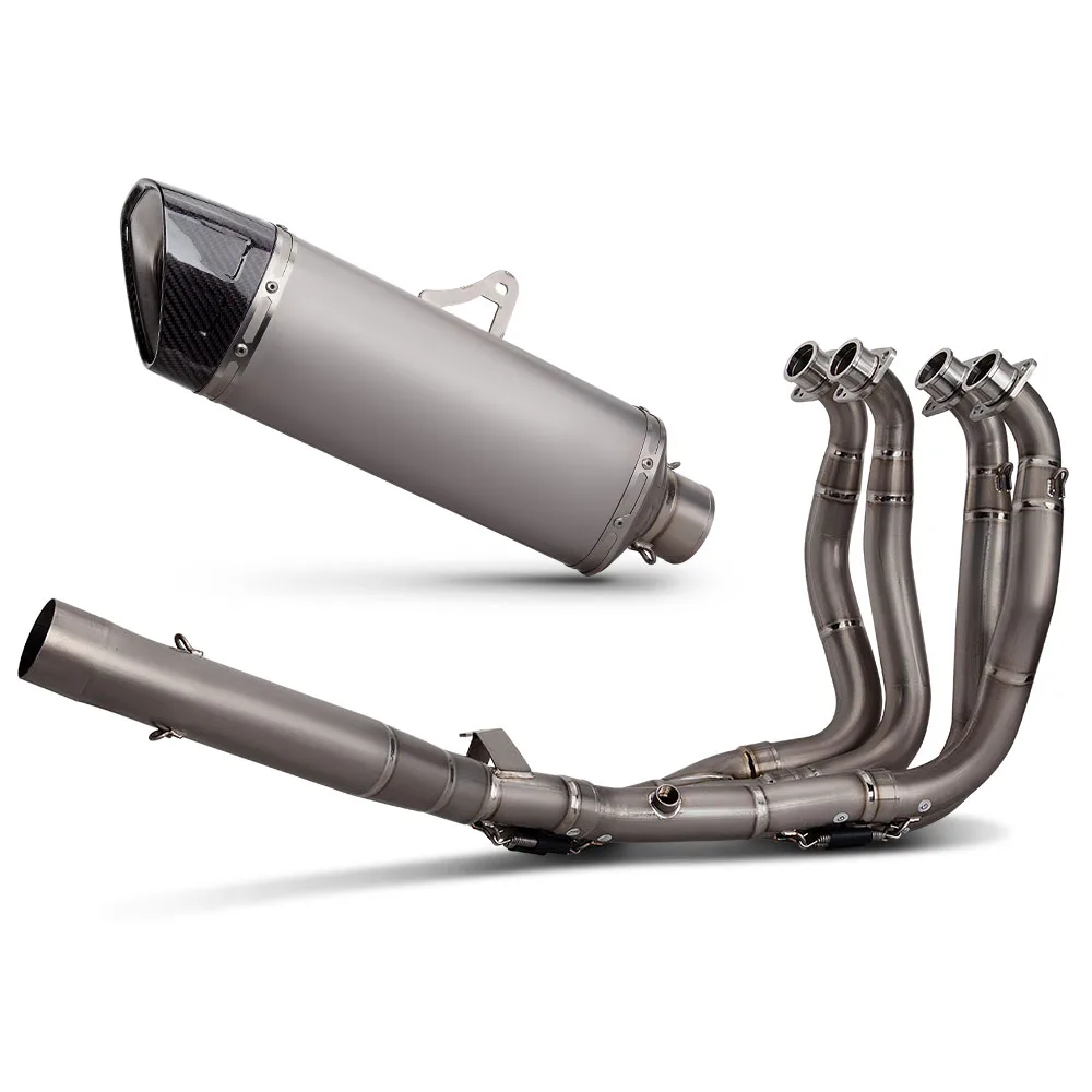 For hayabusa 3 titanium Exhaust full system Gsx-1300R Titanium exhaust 5