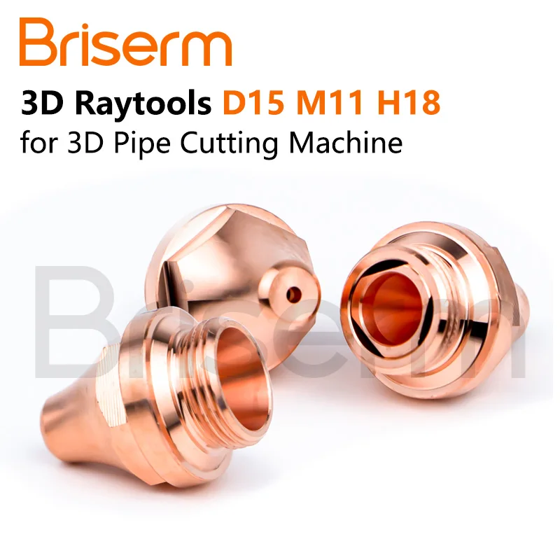 

3D Raytools Laser Cutting Nozzle D15 M11 H18 Pipe Bevel Cutting Nozzle for Raytools BT210S BT220S BM111 BM115