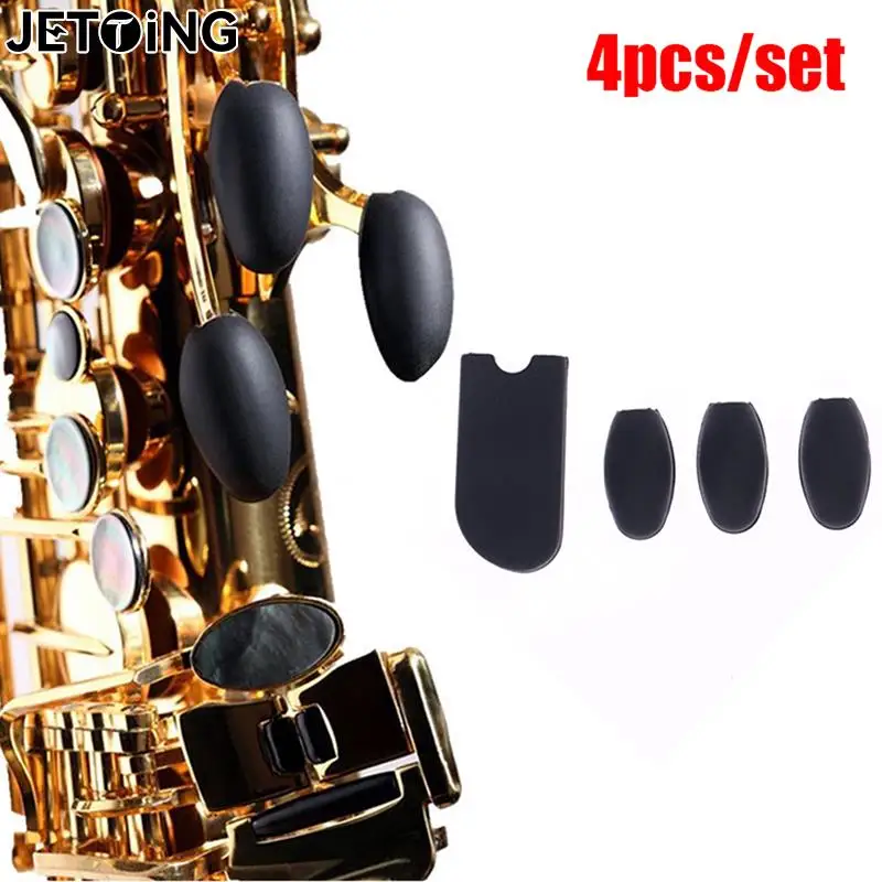 1Set Saxophone Finger Rest Saxophone Thumb Rest Cushion Palm Key Silicone Finger Protector For Alto Tenor Soprano Saxophone