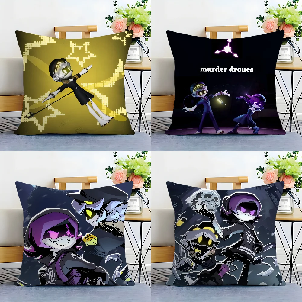 Game M-Murder D-Drones Pillow Case Plush Fabric Soft  Pillowcase Double Sided Print Cushion Cover Household Gifts