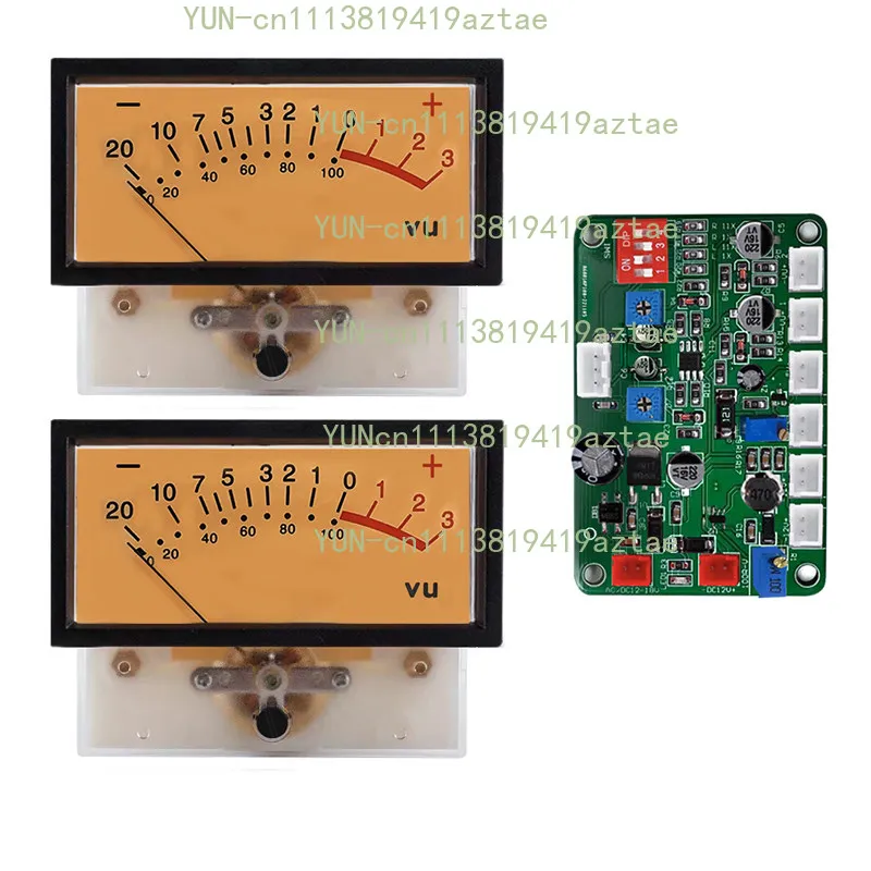 High Precision TN-73VU Level Meter, Audio DB Meter, Amplifier, Audio Volume, High Internal Resistance of 650 Ohms