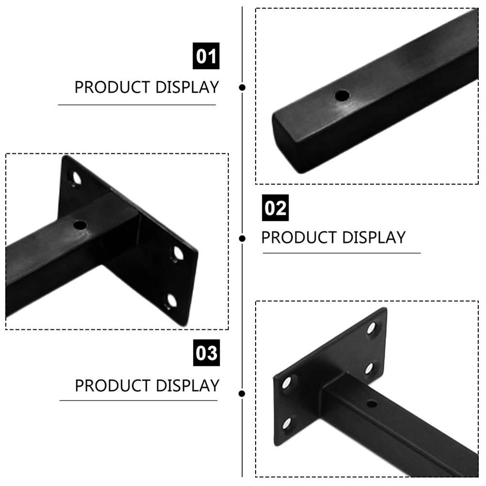 

Stainless Steel Shelf Bracket Durable Supports Practical Brackets Heavy Duty Kitchen Storage Workshop Workbench Hardware