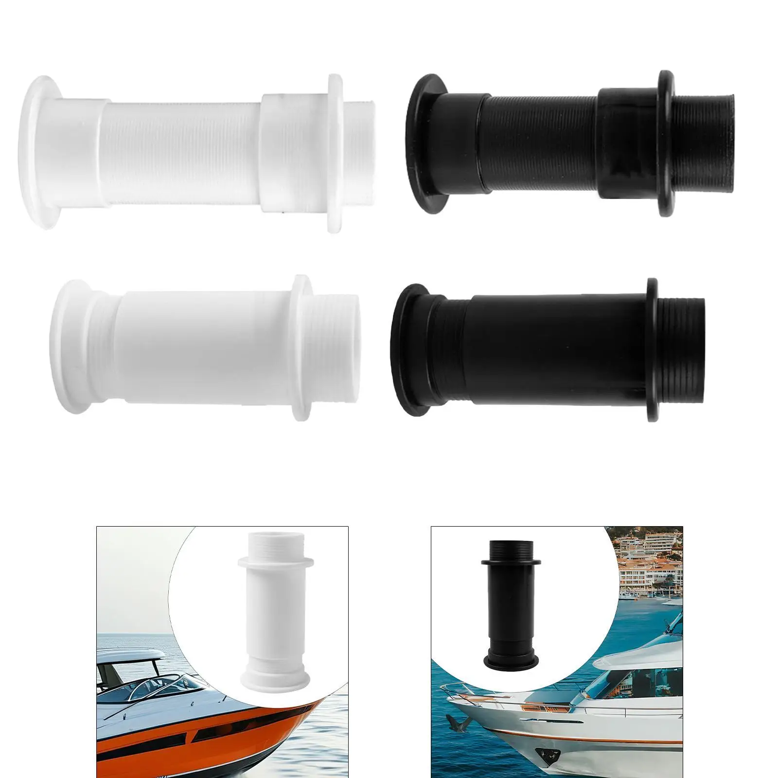 

Сквозной соединитель корпуса Фитинги для сантехники для лодок Стабильная производительность Заменяет