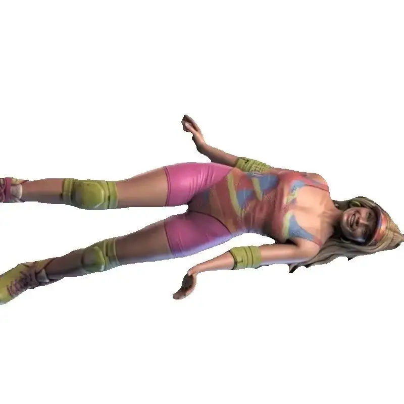 

1/24 Scale Resin Figure Skating smiling girl Assemble Model Kit Unassembled and Unpainted 3D printing toy