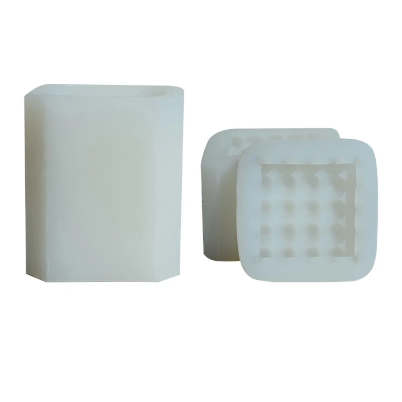 Portapenne stampo in Silicone vaso fiori scatola immagazzinaggio stampi stampo in resina epossidica cristallo