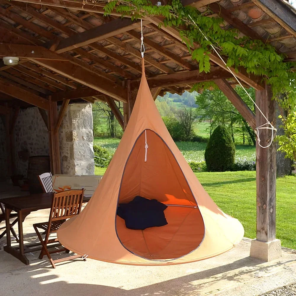 Lighten Up Patio Furniture Tent Hanging Chair Cocoon Swing Teepee-Tree Hamaca Outdoor Hammock Silkworm