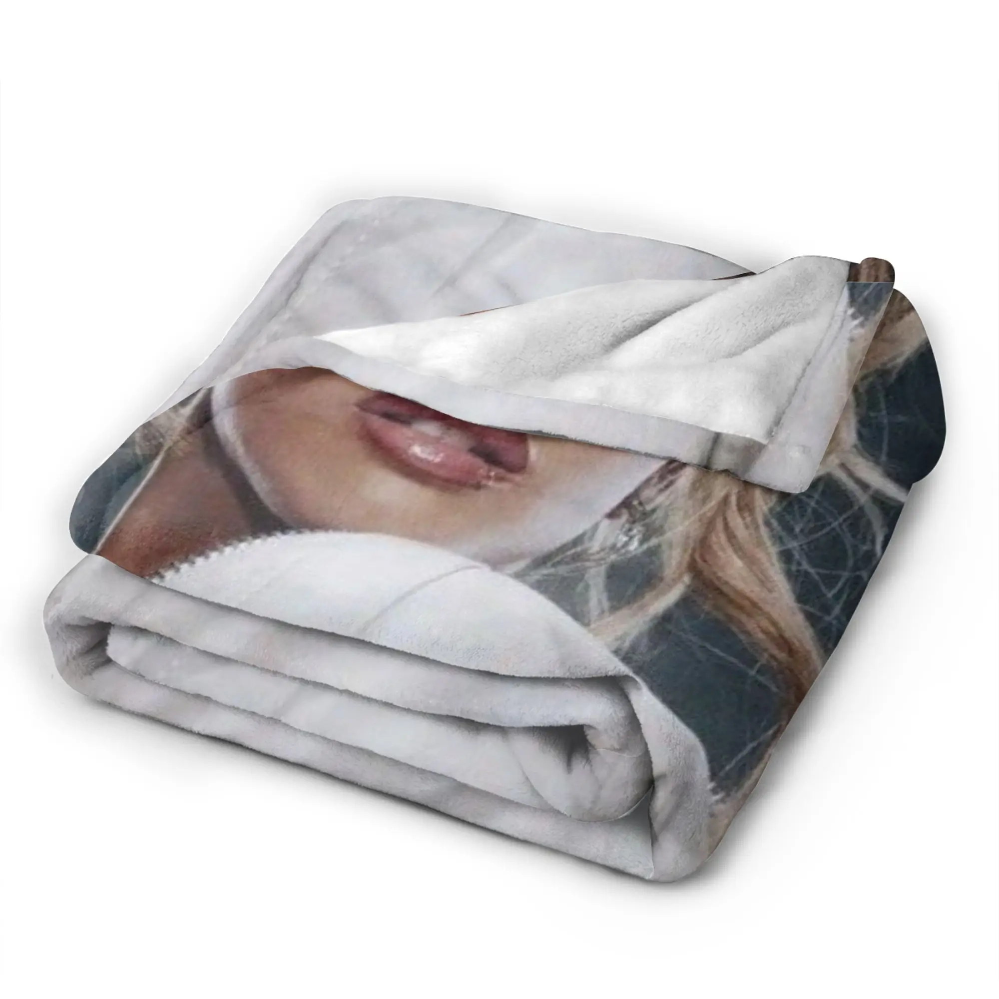 مريحة المغني تيني ستوسيل فوديرا ألبوم بطانية ميرش غرفة الزخرفية رمي البطانيات خفيفة الوزن الفانيلا للسيارة #4