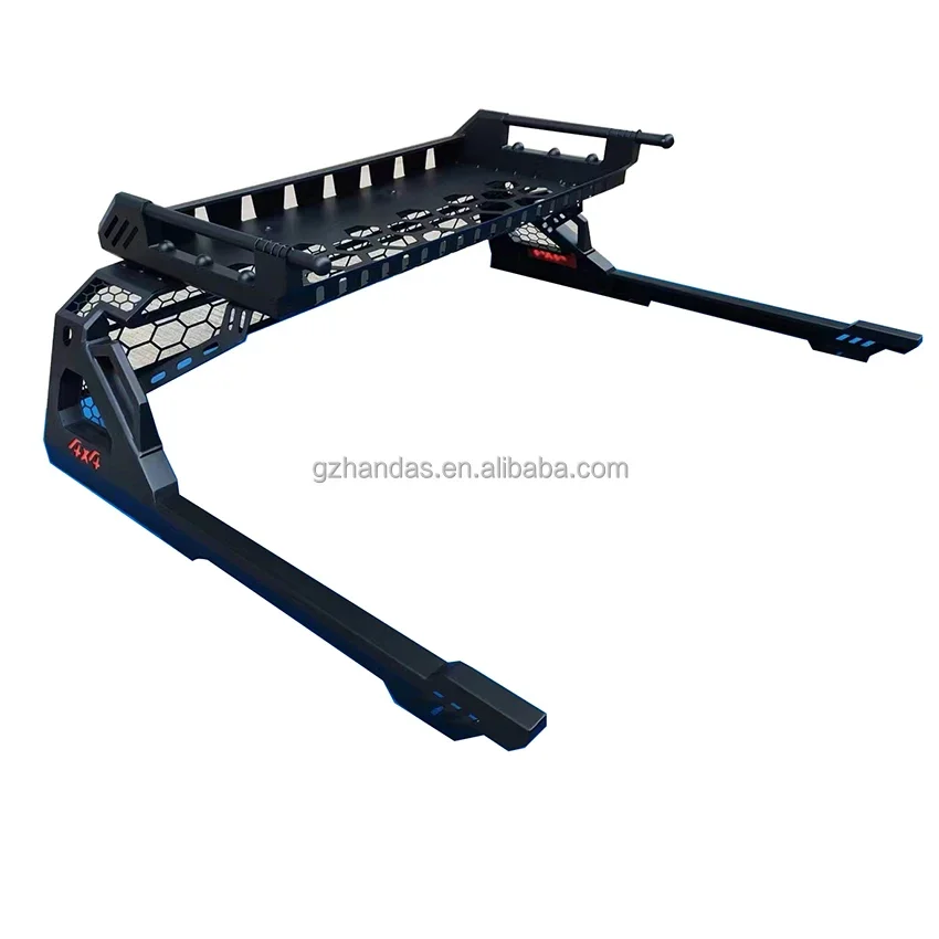 

Handas Universal 4x4 Pickup Truck black steel sport Roll Bar Roll Bar For Hilux Vigo NP300 Dmax