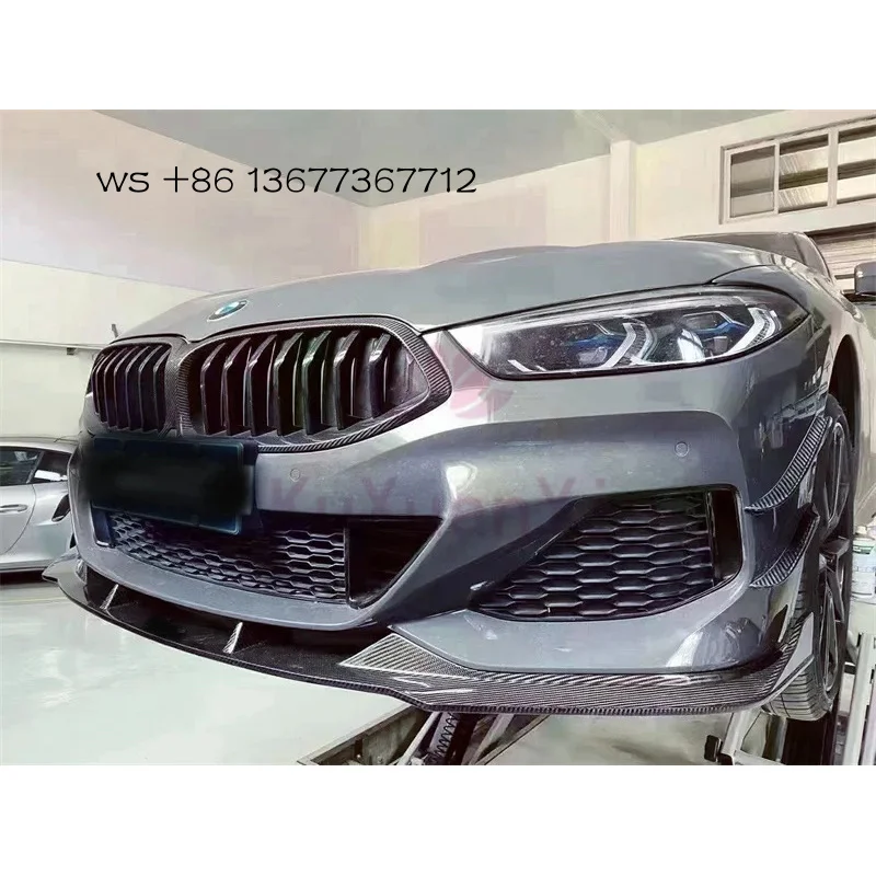 

TD-style Dry Carbon Fiber G14 G15 G16 B 8 Series M-sport Double- Four-door 2019-2021 Front Bumper Body Kit