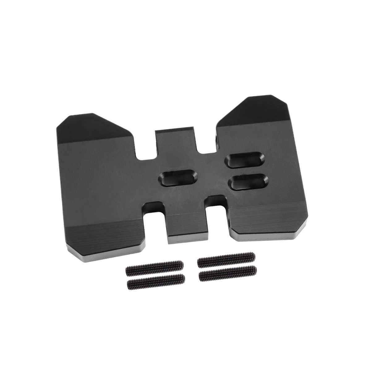 Caja de cambios de aluminio con transmisión baja, 30% Overdrive, con engranaje recto de deslizamiento Delrin para 1/10 RC Crawler Rigs SCX10 Capra LCG, chasis DIY