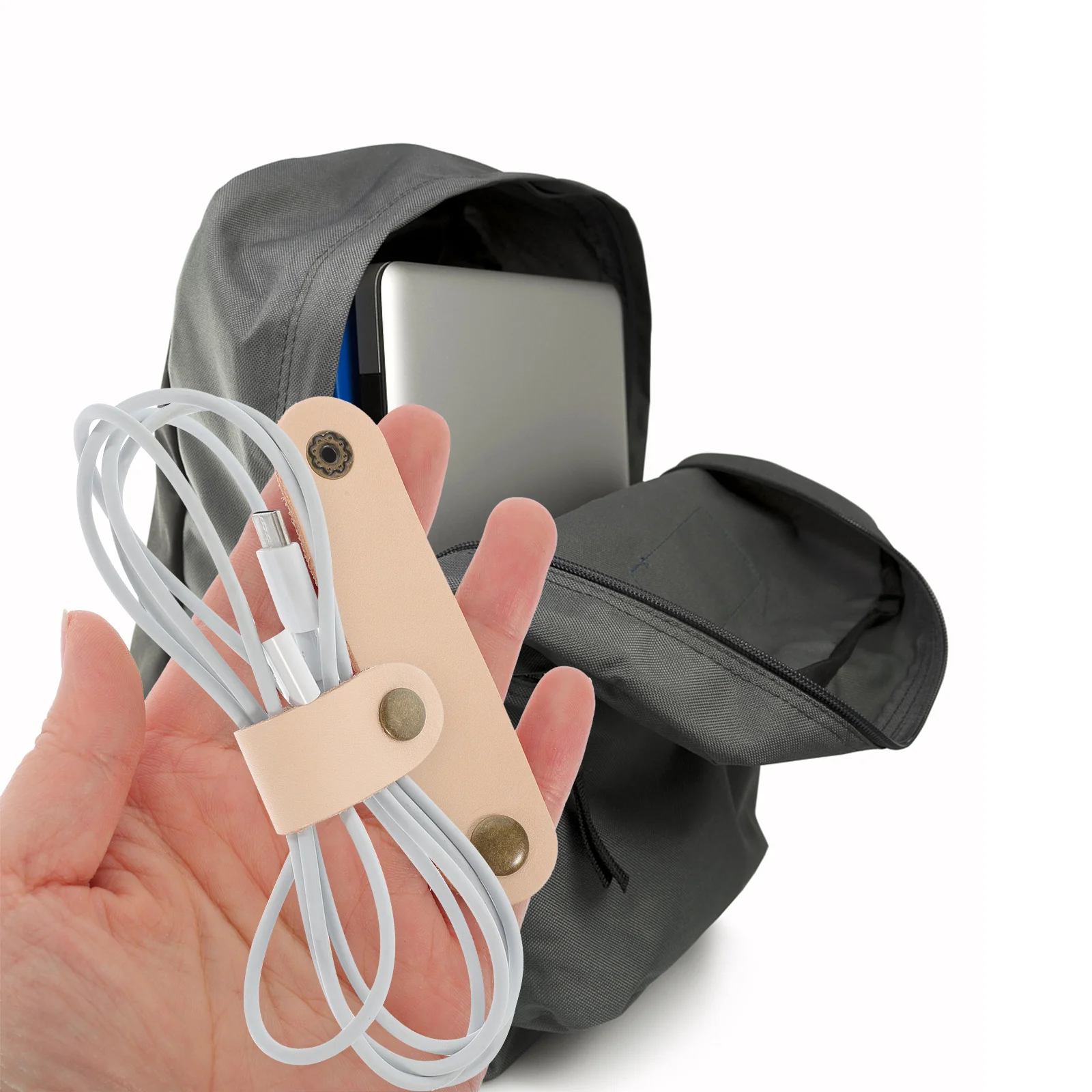 

5Pcs Cable Organizer Cord Organizer for USB and Earphone Cables Tangle-Free Storage Clips Reusable Wire Management
