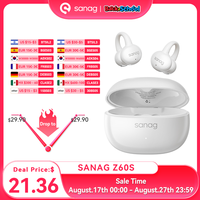 Sanag Z60S Ear Clip OWS Earphones HiFi Sound Open Ear Earbud Audífonos Bluetooth Wireless Headphones Flash-sale Chioce Headset