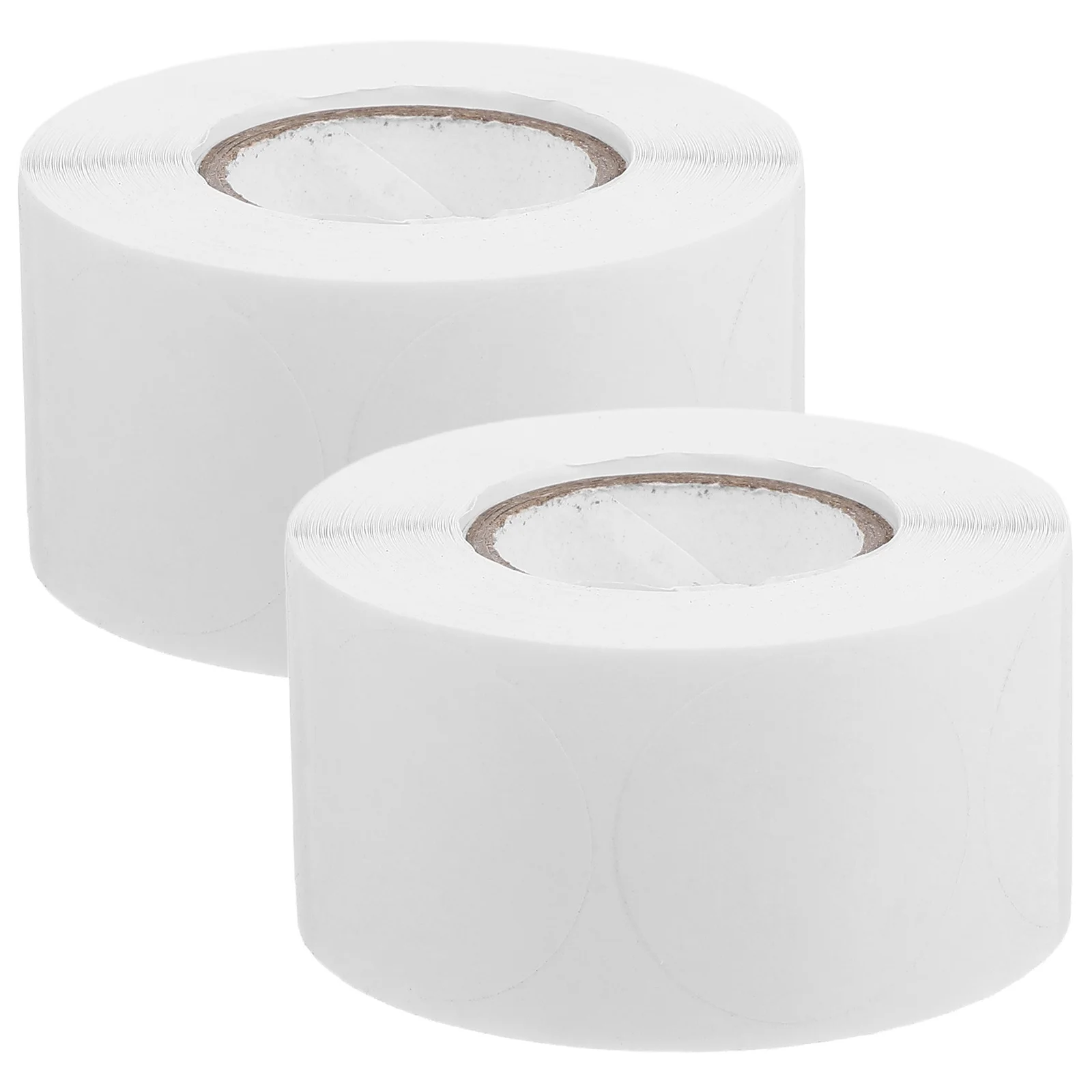 2 لفات ملصقات مستديرة شفافة مقاومة للماء ملصقات ذاتية اللصق لختم المغلف الحاضر التعبئة والتغليف كيس الطعام الختم