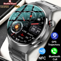 Smart Watch Bluetooth Call NFC GPS Tracker IP68 Waterproof Heart rate Health Monitor SmartWatch Men For HUAWEI GT Pro 2025 New