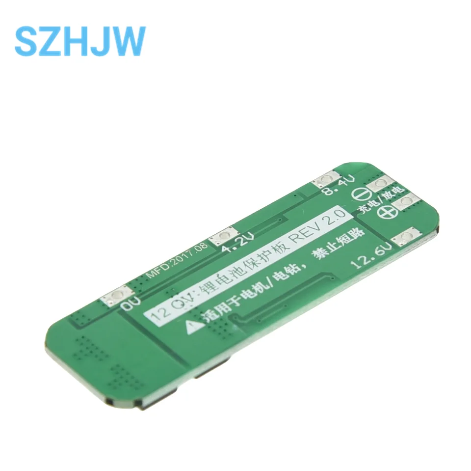 3S 20A Li-ion Lithium Battery 18650 Charger Protection Board PCB BMS 11.1V 12V 12.6V Cell Charging Protecting Module