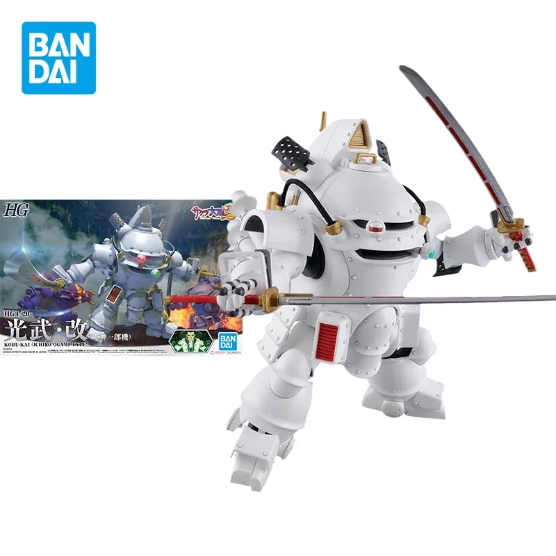 Bandai Original HG 1/20 KOBU-KAI ICHIRO OGAMI TYPE Anime Action Figure Assembly Model Toy Collectible Model Gifts for Children