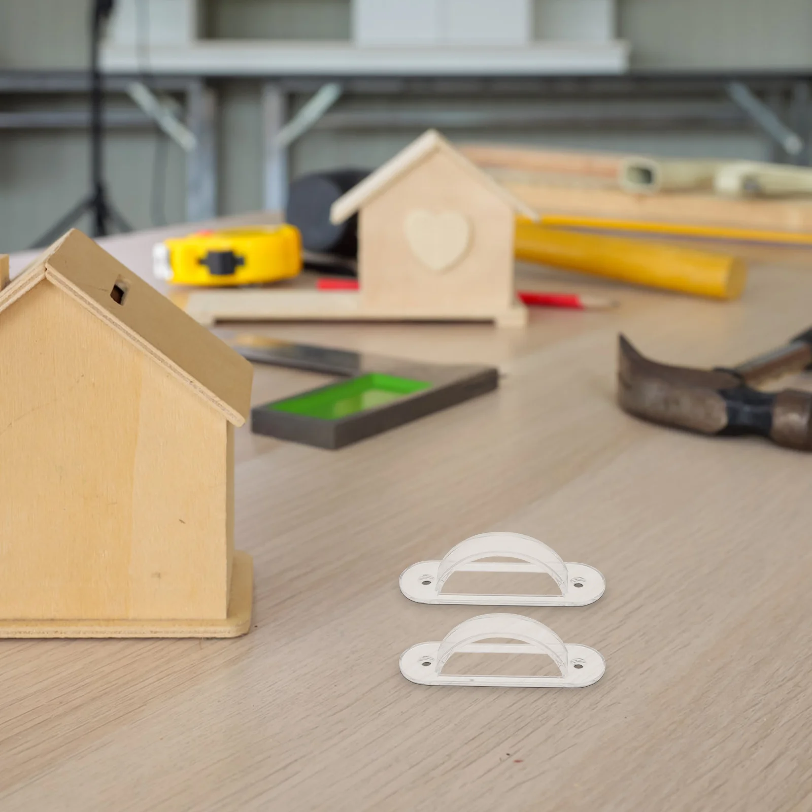 4Pcs Protective Switch Cover Transparent Child Safety Guard for Wall Light Outlet Rocker Plate Electrical Proof Lock