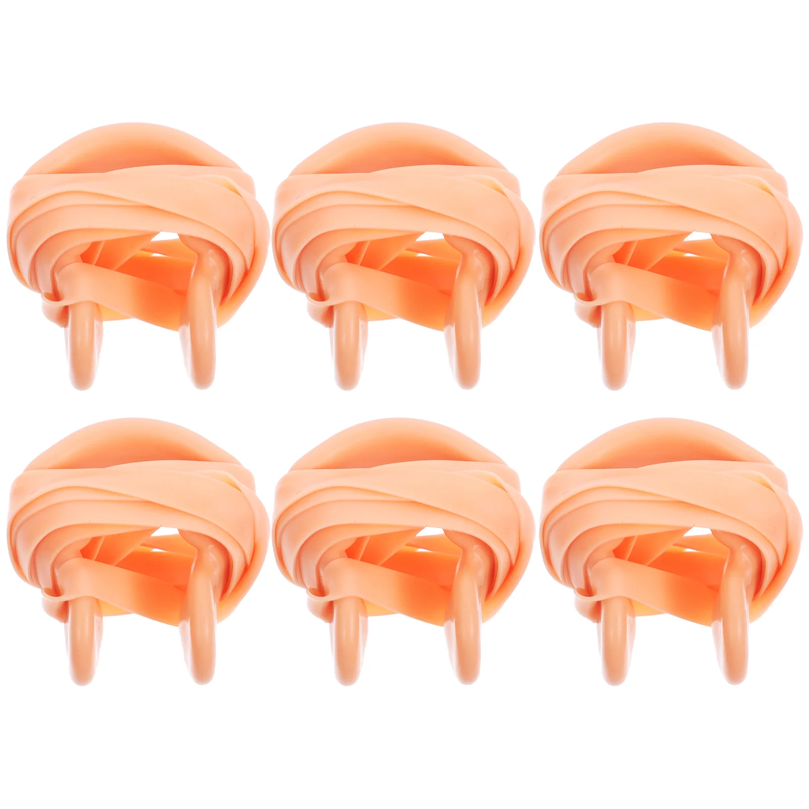 6 Pcs Ear Plugs Nasal Splint for Swimming Sports Anti-shedding Nose Clip Adult Gear Child