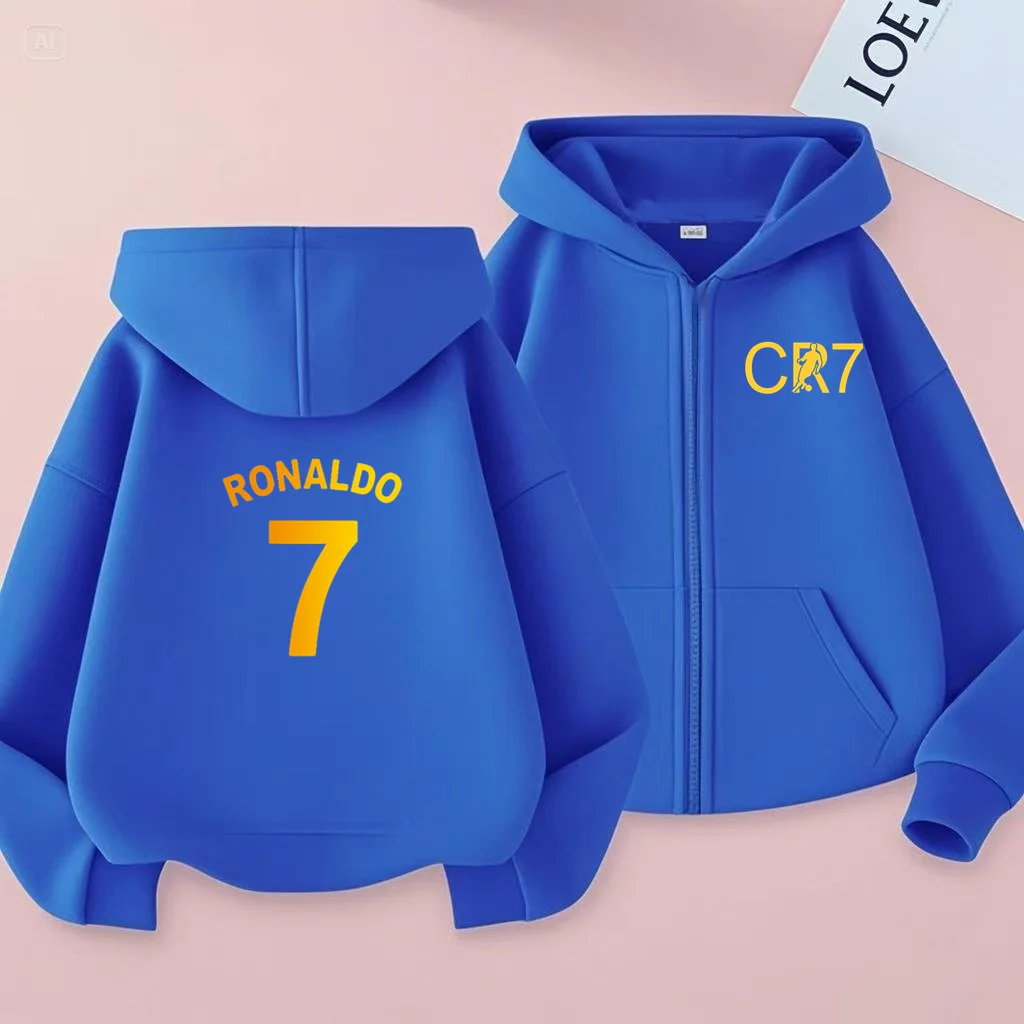 

Zippered Casual Jackets and Children's Sports Jackets Are Available in a Variety of Colors as Gifts for Both Girls and Boys