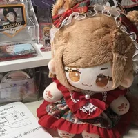 20cm Anime No Attribute Kugisaki Nobara Kawaii Cosplay Cotton Doll Body With Skeleton Change Suit Soft Plushies Toy Figures Gift 2