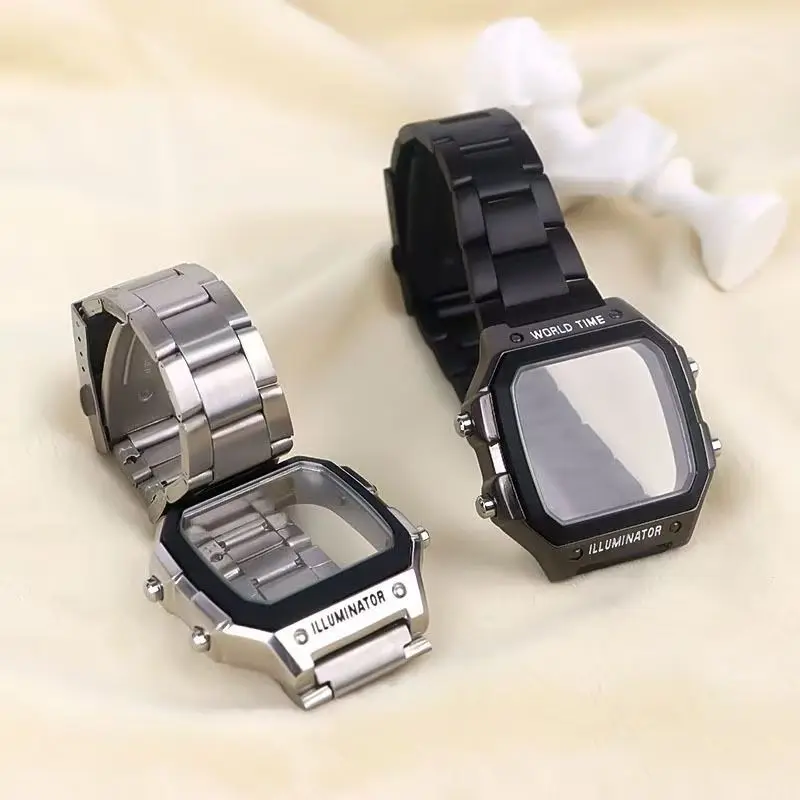 Compatible with Bifanxi AE1200 metal glass lens, inner roar 31x31mm watch accessory set, case with modification