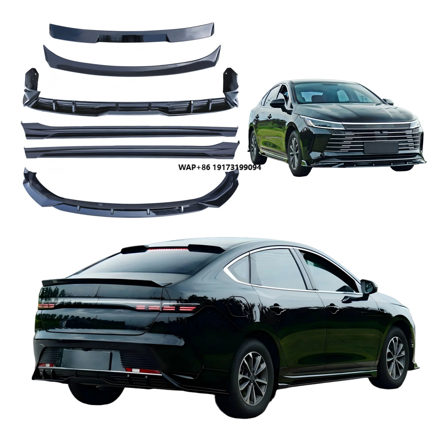 

Auto Car Parts Body Kits for QUZHUJIAN 05 Front and Rear Bumper Side Skirts High-quality Top Wing Spoiler Factory Wholesale